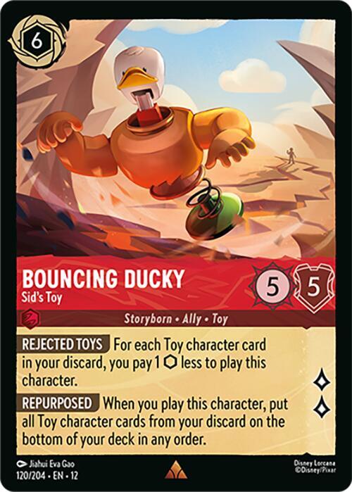 Bouncing Ducky - Sid's Toy 120/204 card from Wilds Unknown