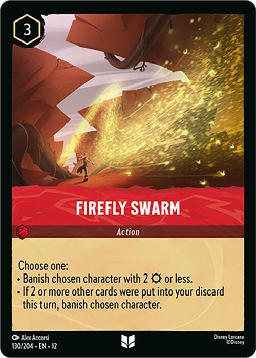 Firefly Swarm 130/204 card from Wilds Unknown