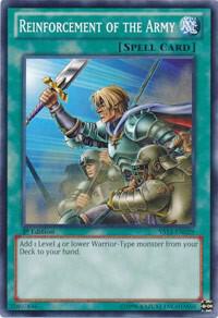 Reinforcement of the Army YS13-EN029 card from Super Starter: V for Victory