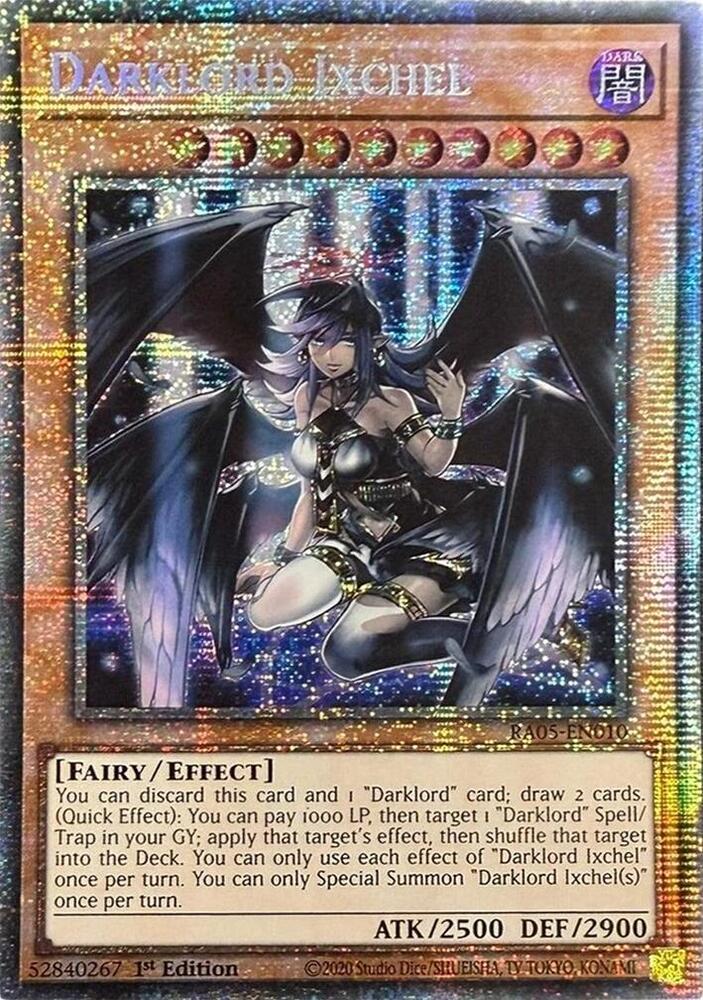 Darklord Ixchel (Starlight Rare) RA05-EN010 card from Rarity Collection 5