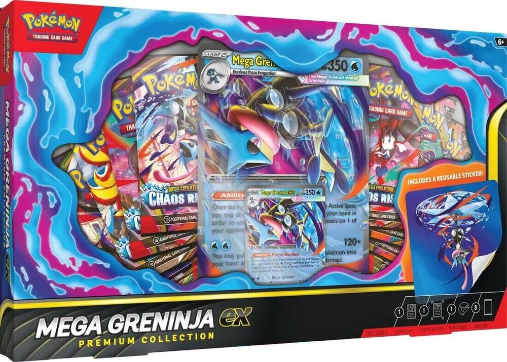 Mega Greninja ex Premium Collection card from Miscellaneous Cards & Products