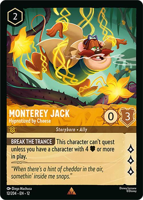 Monterey Jack - Hypnotized by Cheese 12/204 card from Wilds Unknown