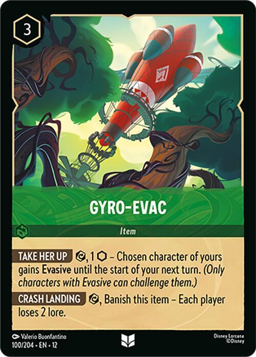Gyro-Evac 100/204 card from Wilds Unknown