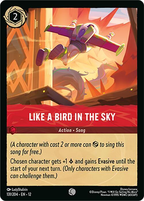 Like A Bird In the Sky 131/204 card from Wilds Unknown