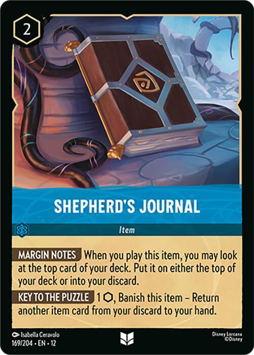 Shepherd's Journal 169/204 card from Wilds Unknown