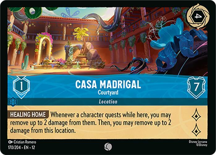 Casa Madrigal - Courtyard 170/204 card from Wilds Unknown