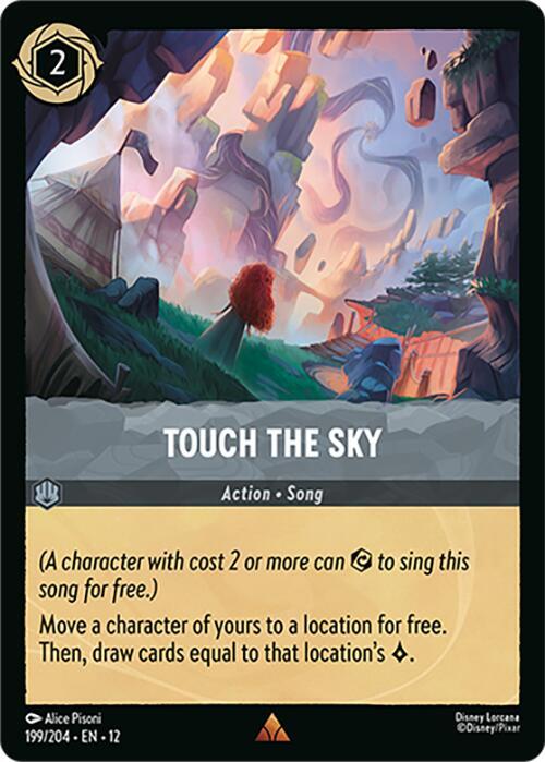 Touch the Sky 199/204 card from Wilds Unknown