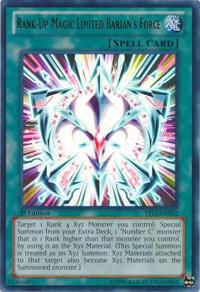Rank-Up-Magic Limited Barian's Force YS13-ENV02 card from Super Starter: V for Victory Power-Up Pack
