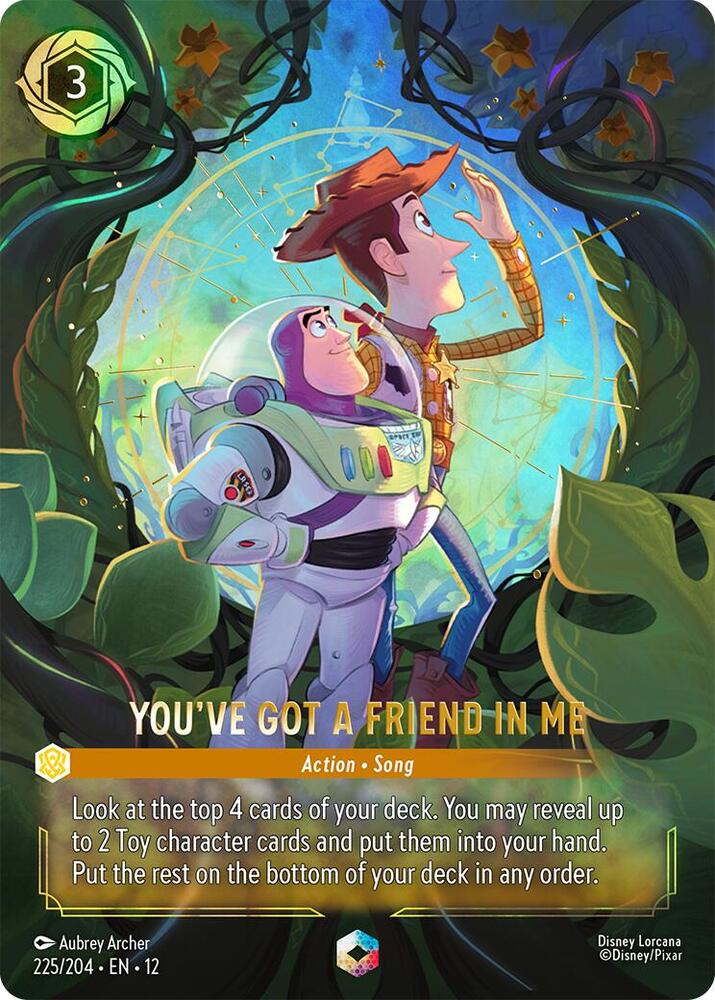 You've Got a Friend in Me (Enchanted) 225/204 card from Wilds Unknown
