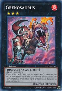 Grenosaurus YS13-ENV08 card from Super Starter: V for Victory Power-Up Pack