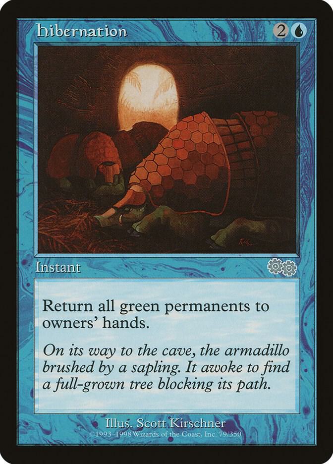 Hibernation 79 card from Urza's Saga