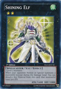 Shining Elf YS13-ENV10 card from Super Starter: V for Victory Power-Up Pack