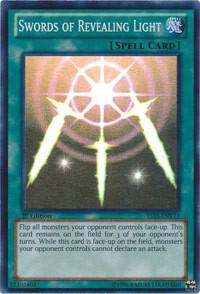 Swords of Revealing Light YS13-ENV13 card from Super Starter: V for Victory Power-Up Pack