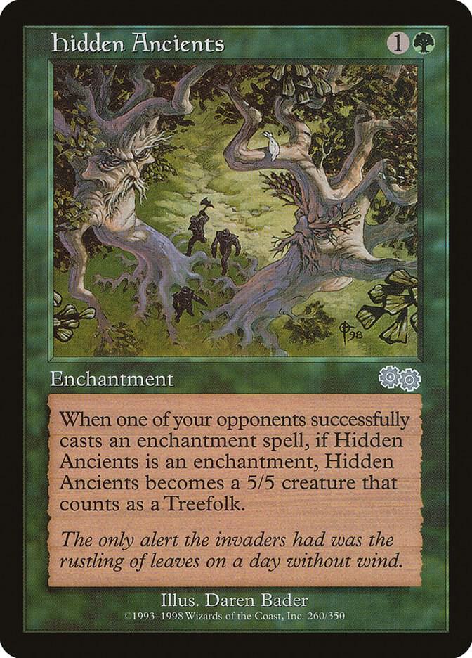 Hidden Ancients 260 card from Urza's Saga