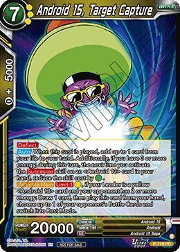 Android 15, Target Capture (Deluxe Pack 2026 Vol.1) P-719 card from Tournament Promotion Cards