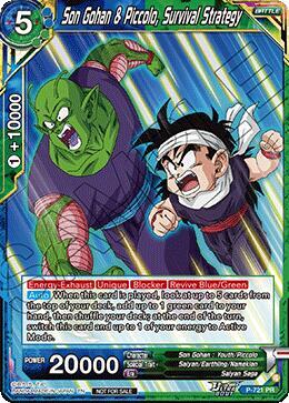 Son Gohan & Piccolo, Survival Strategy (Deluxe Pack 2026 Vol.1) P-721 card from Tournament Promotion Cards