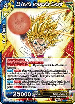 SS Caulifla, Unstoppable Curiosity (Deluxe Pack 2026 Vol.1) P-722 card from Tournament Promotion Cards