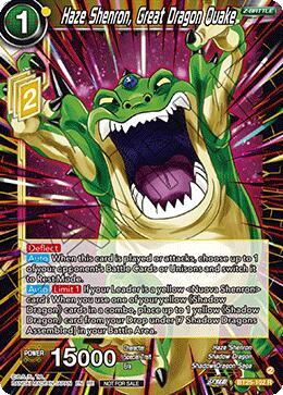 Haze Shenron, Great Dragon Quake (Deluxe Pack 2026 Vol.1) BT25-102 card from Tournament Promotion Cards