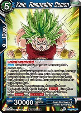 Kale, Rampaging Demon (Deluxe Pack 2026 Vol.1) BT15-042 card from Tournament Promotion Cards