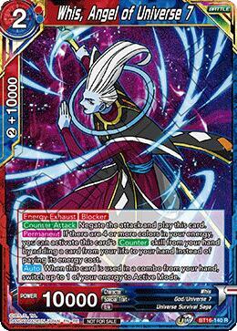 Whis, Angel of Universe 7 (Deluxe Pack 2026 Vol.1) BT16-140 card from Tournament Promotion Cards