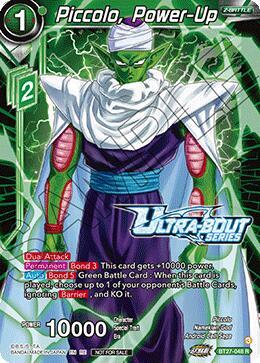 Piccolo, Power-Up (Event Pack 18) BT27-048 card from Tournament Promotion Cards