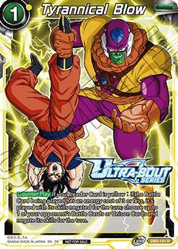 Tyrannical Blow (Event Pack 18) DB3-101 card from Tournament Promotion Cards