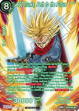 SS2 Trunks, Path to the Future (Premium Alt-Art Set 2026 Vol.1) BT23-081 card from Tournament Promotion Cards