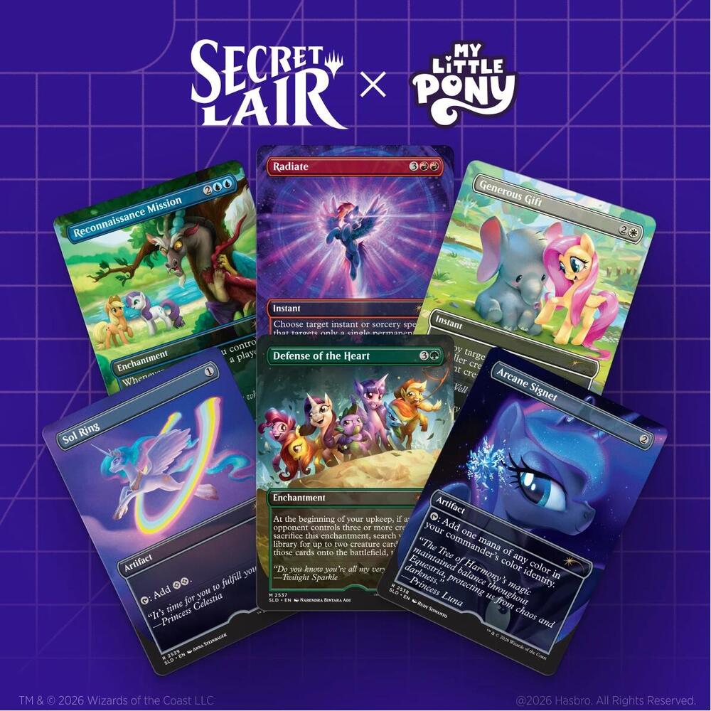 Secret Lair Drop: Secret Lair x My Little Pony: Friendship is Magic - Non-Foil Edition card from Secret Lair Drop Series
