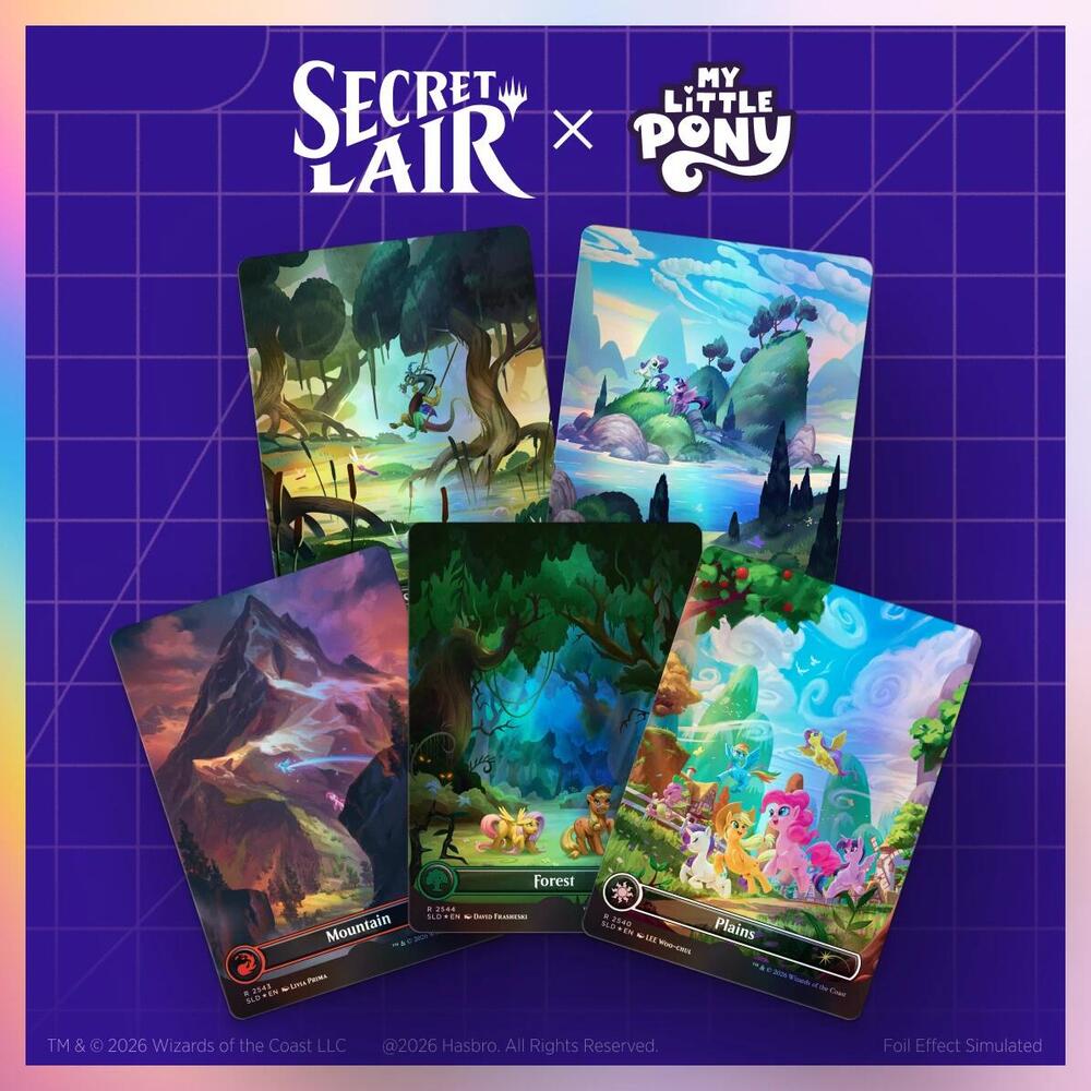 Secret Lair Drop: Secret Lair x My Little Pony: The Lands of Equestria - Traditional Foil Edition card from Secret Lair Drop Series