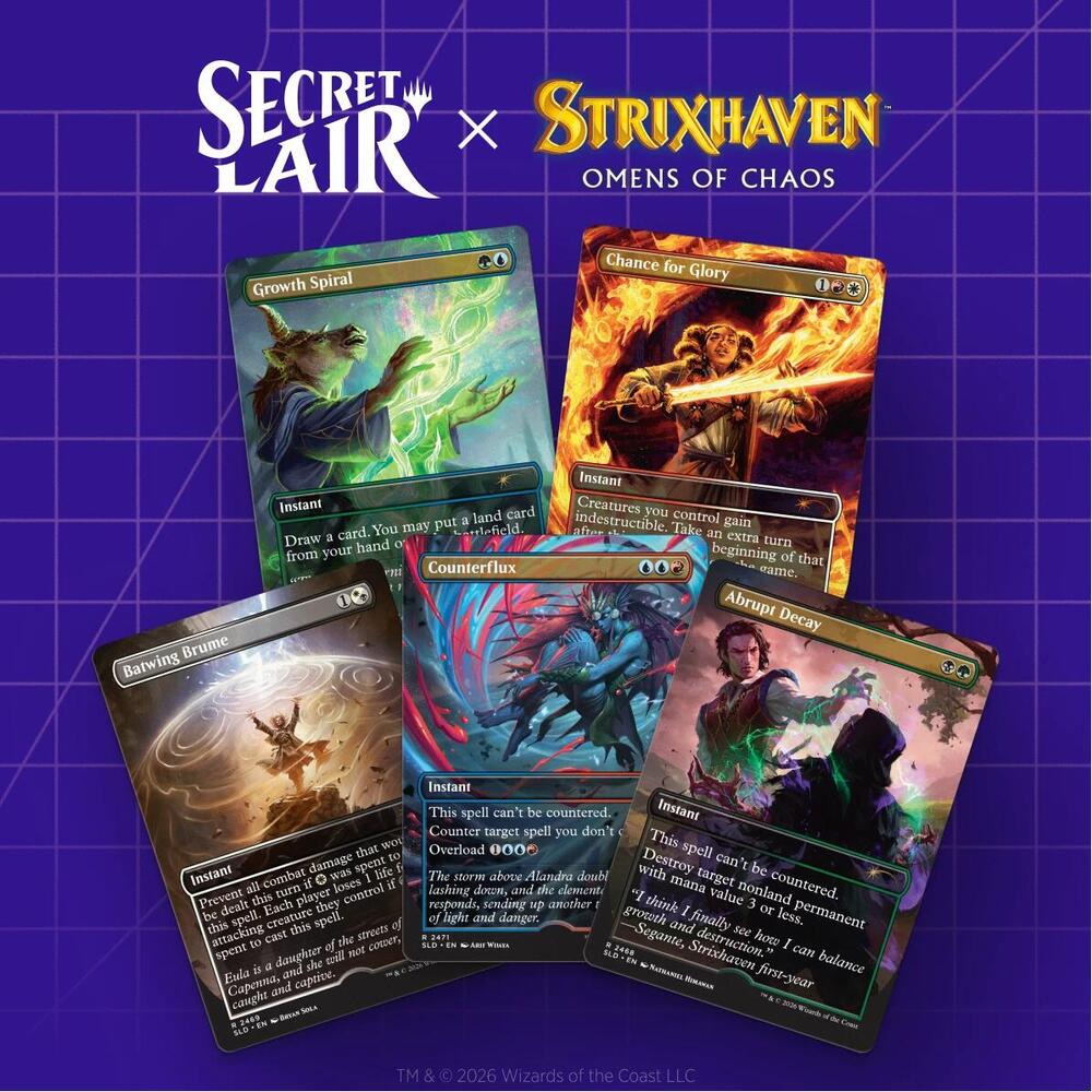 Secret Lair Drop: Omens of Chaos - Non-Foil Edition card from Secret Lair Drop Series