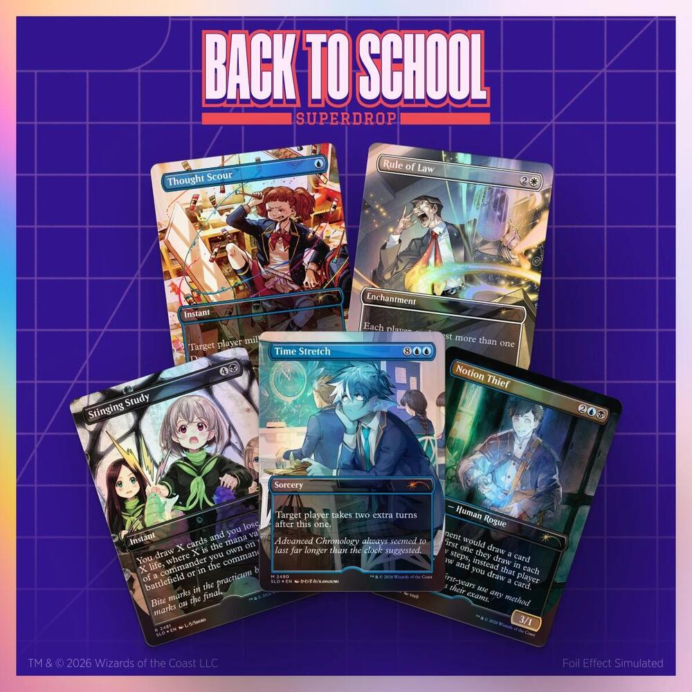 Secret Lair Drop: Maho Gakuin Seishun Hakusho - Traditional Foil Edition card from Secret Lair Drop Series