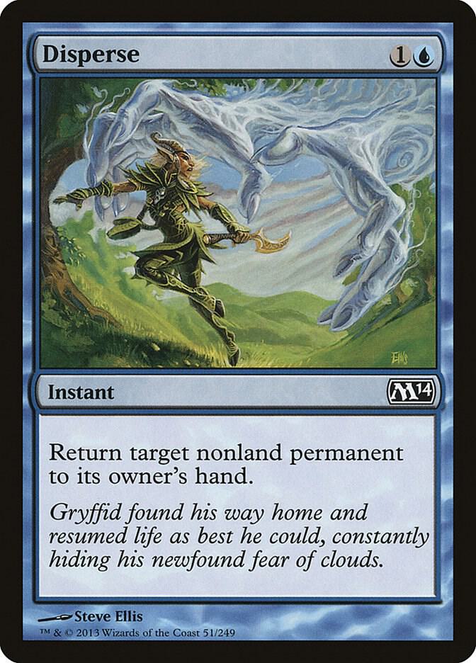 Disperse 51 card from Magic 2014 (M14)