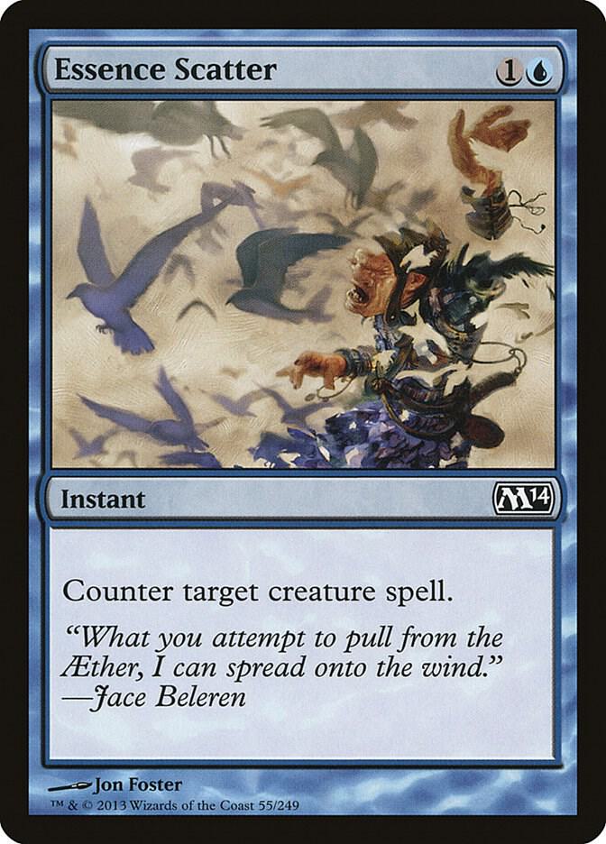 Essence Scatter 55 card from Magic 2014 (M14)