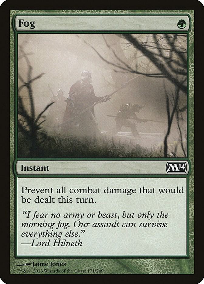 Fog 171 card from Magic 2014 (M14)