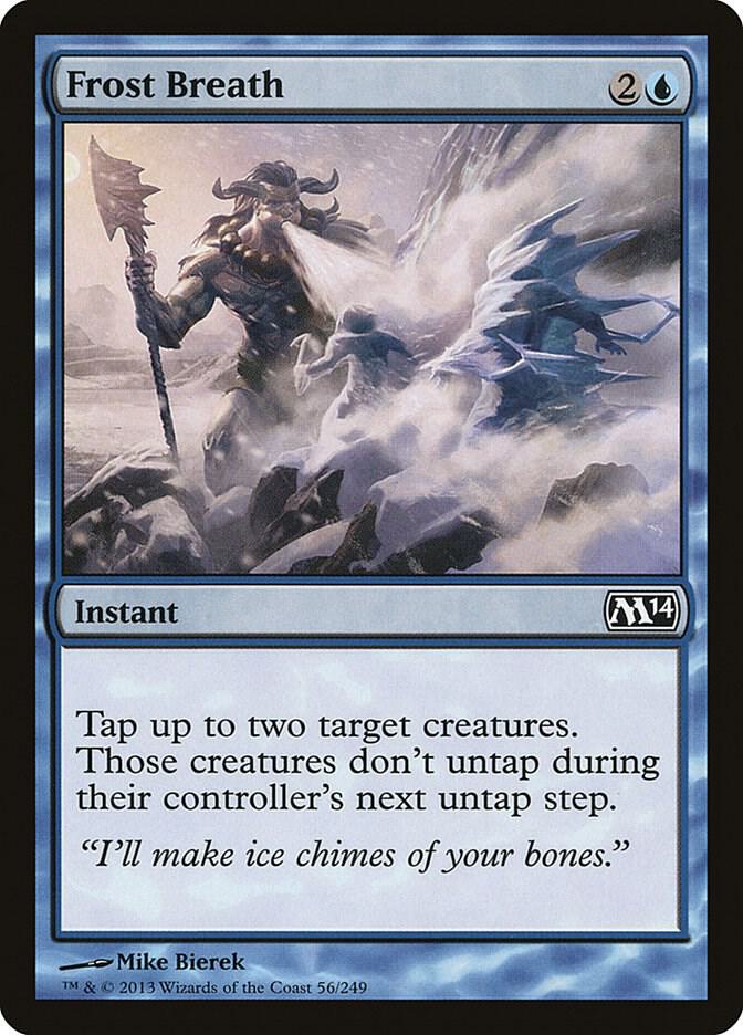 Frost Breath 56 card from Magic 2014 (M14)