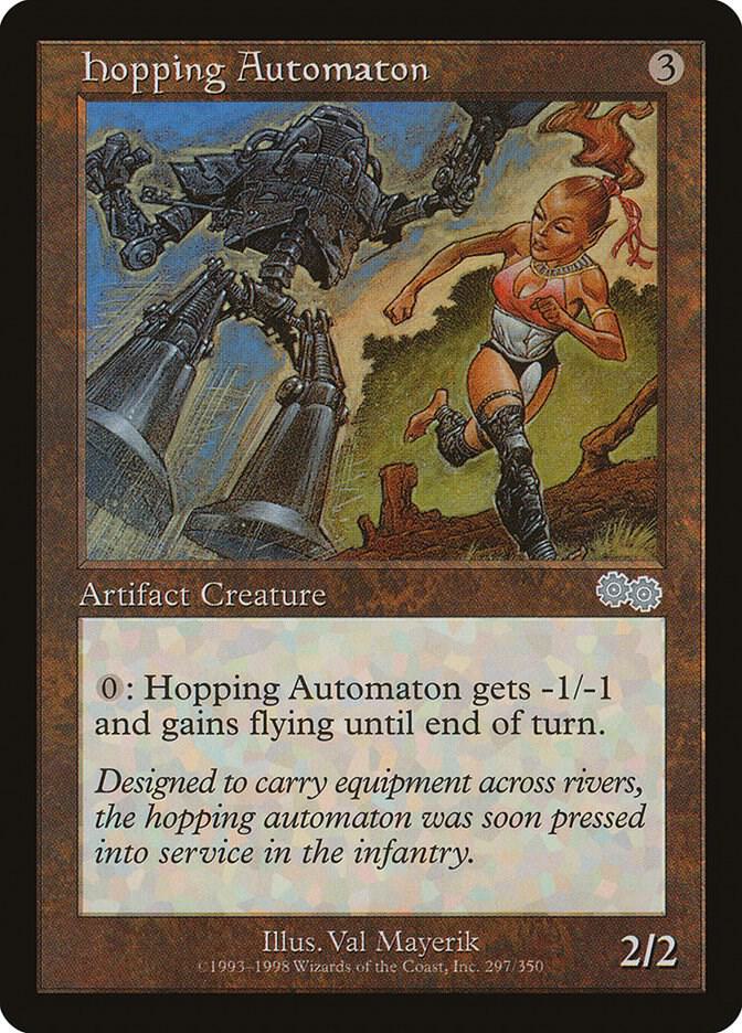 Hopping Automaton 297 card from Urza's Saga
