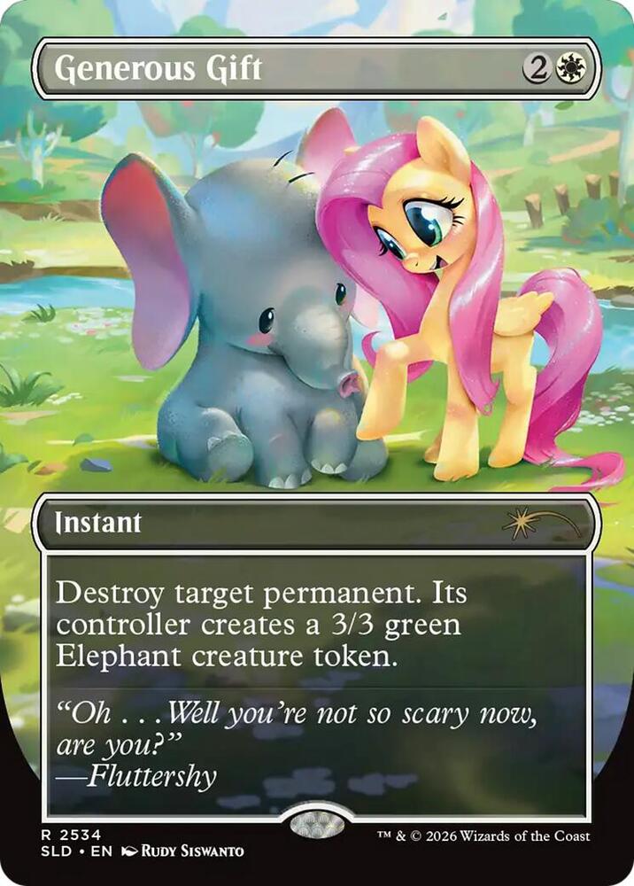 Generous Gift 2534 card from Secret Lair Drop Series