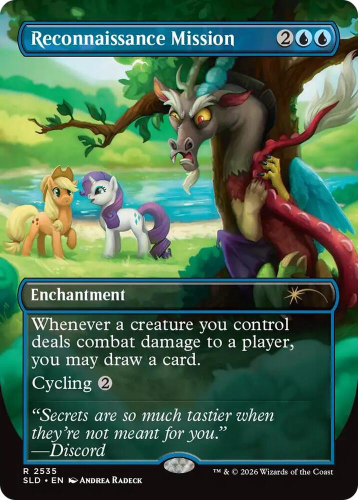 Reconnaissance Mission 2535 card from Secret Lair Drop Series