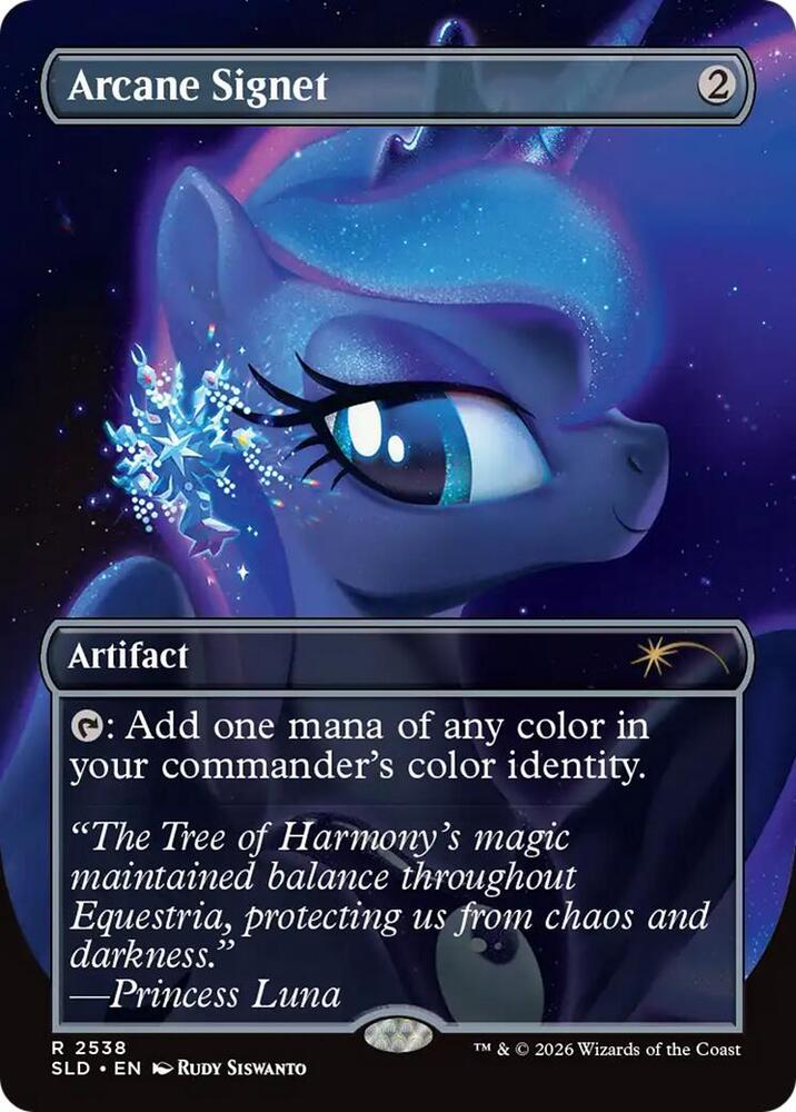 Arcane Signet 2538 card from Secret Lair Drop Series