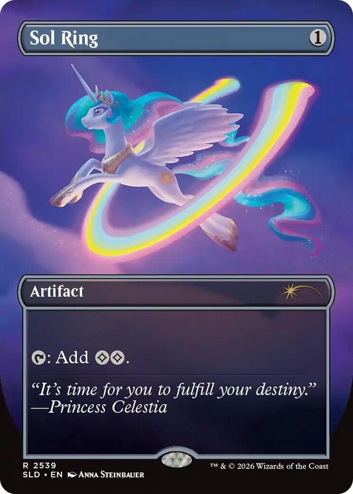 Sol Ring 2539 card from Secret Lair Drop Series