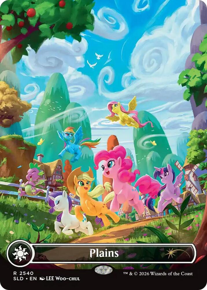 Plains 2540 card from Secret Lair Drop Series