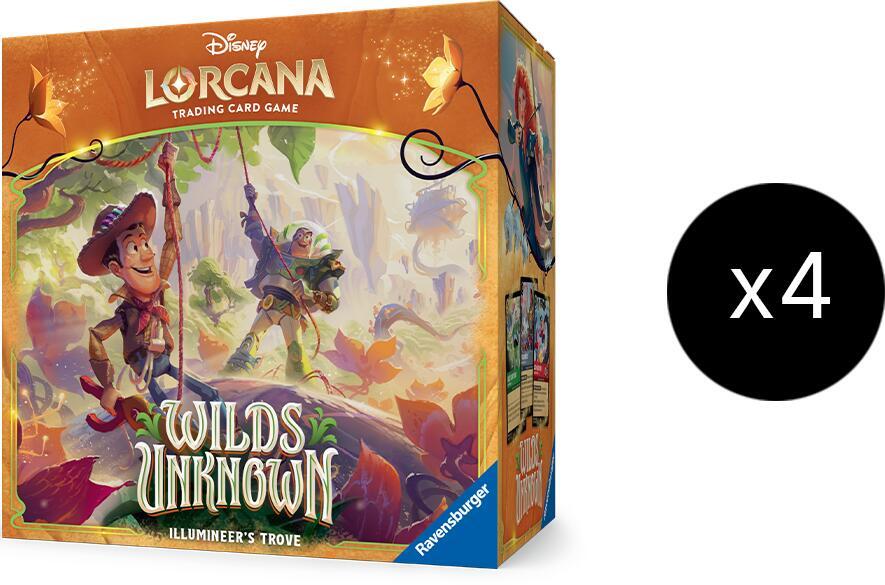 Disney Lorcana: Wilds Unknown Illumineer's Trove Case card from Wilds Unknown