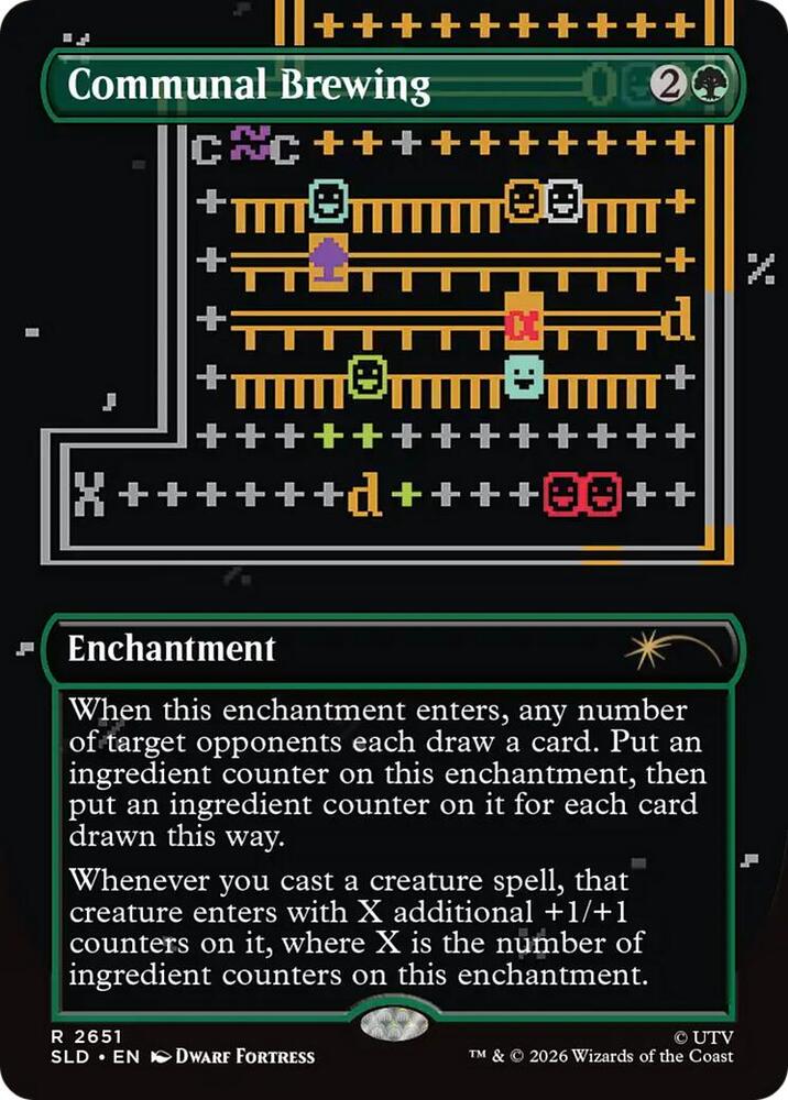 Communal Brewing 2651 card from Secret Lair Drop Series