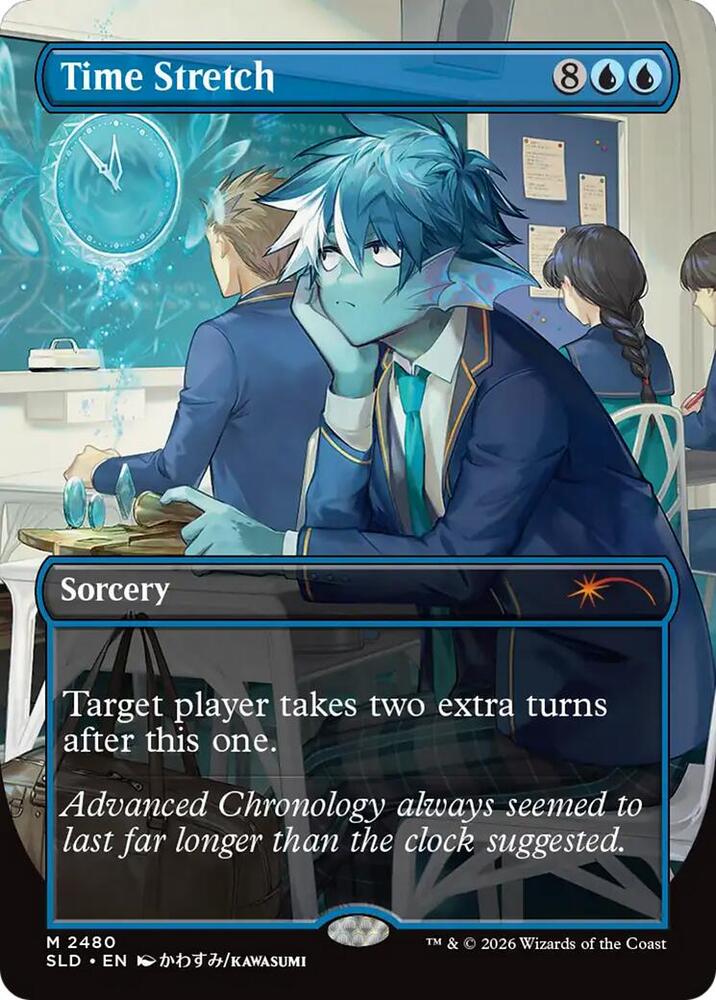 Time Stretch 2480 card from Secret Lair Drop Series