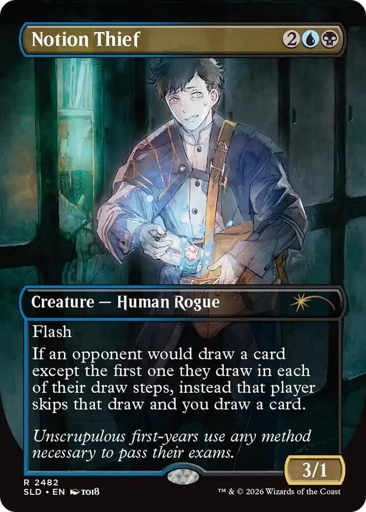 Notion Thief 2482 card from Secret Lair Drop Series