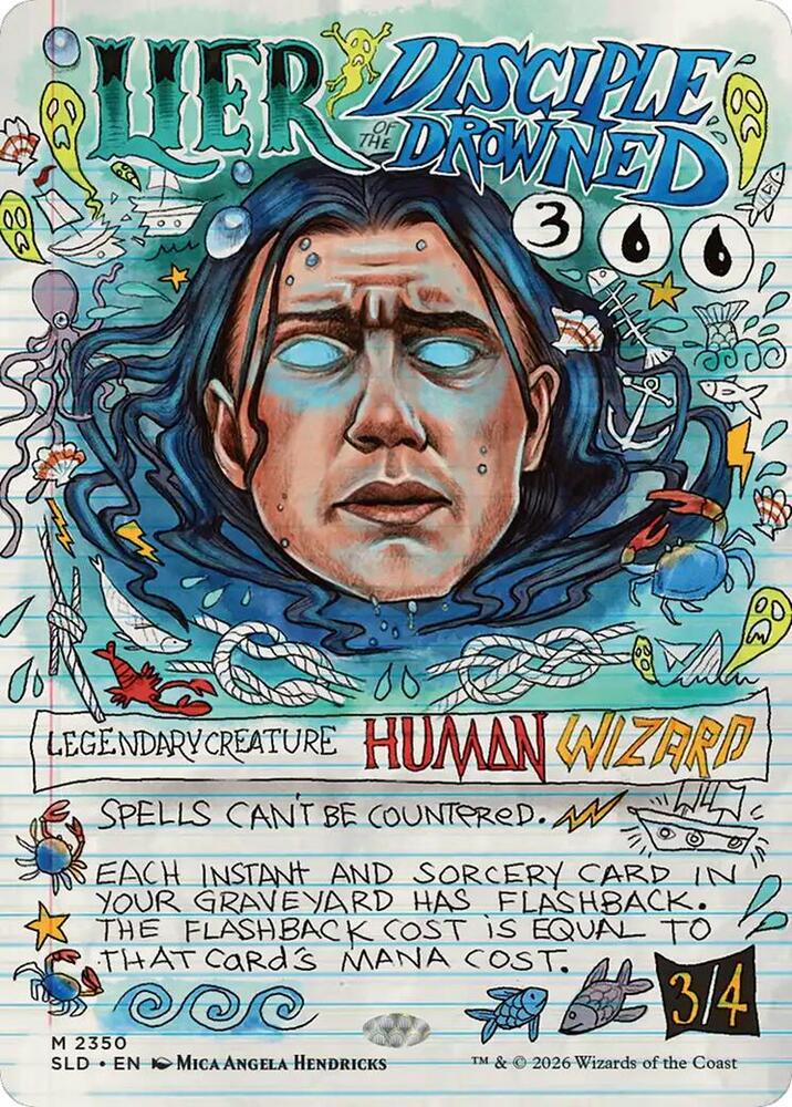 Lier, Disciple of the Drowned 2350 card from Secret Lair Drop Series