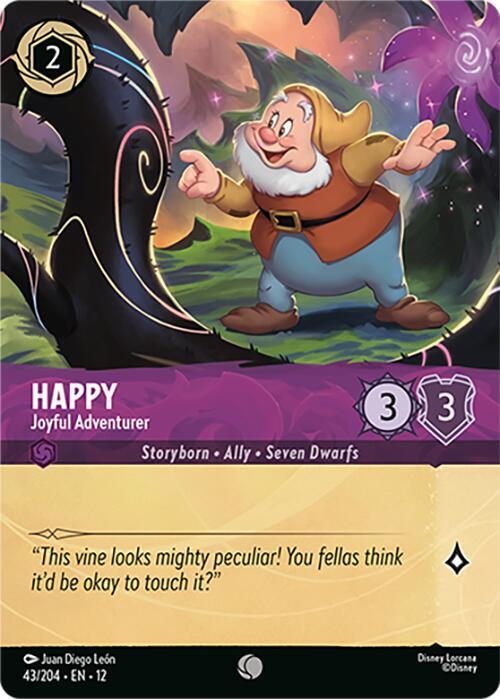 Happy - Joyful Adventurer (Foil) 43/204 card from Wilds Unknown