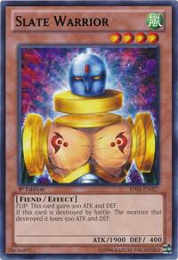 Slate Warrior BP02-EN027 card from Battle Pack 2: War of the Giants