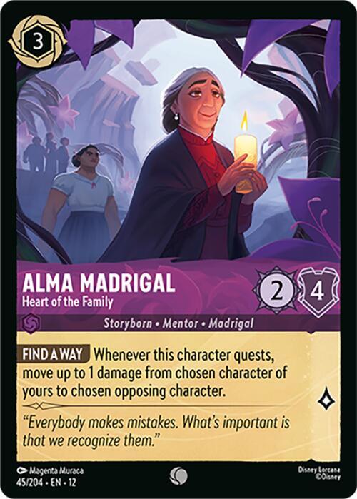 Alma Madrigal - Heart of the Family 45/204 card from Wilds Unknown
