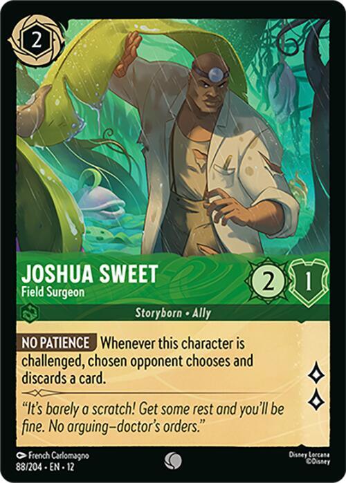 Joshua Sweet - Field Surgeon 88/204 card from Wilds Unknown